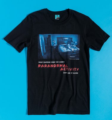AWAITING APPROVAL PPS SENT 2/7 Paranormal Activity Black T-Shirt