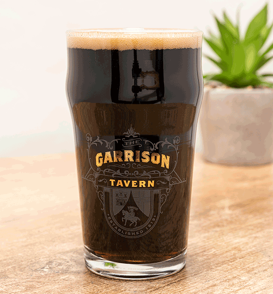 Peaky Blinders Garrison Tavern Pint Glass