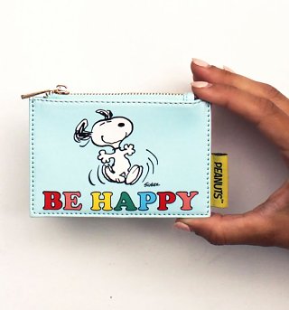 Peanuts Be Happy Snoopy Purse