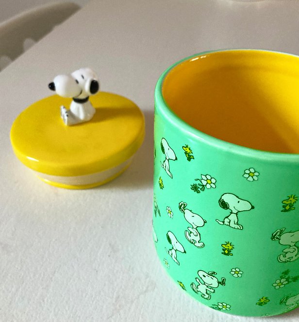 Peanuts Dog Treat Jar