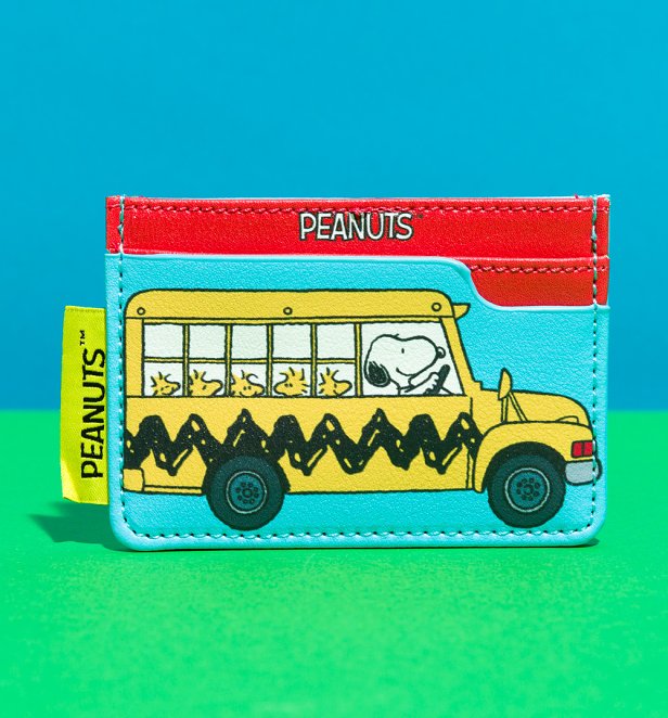 Peanuts Snoopy Bus Card Holder