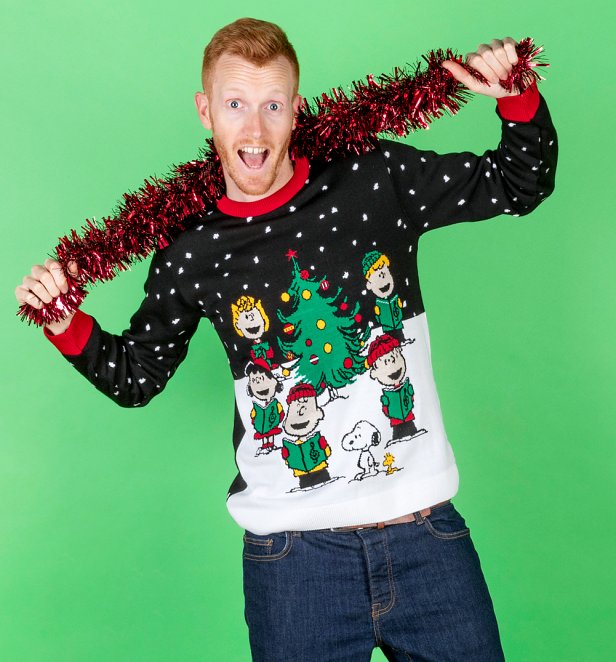 Peanuts Snoopy Knitted Christmas Jumper