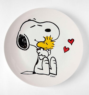 Peanuts Snoopy Hug Vegan China Platter Peanuts Snoopy Hug Vegan China Platter