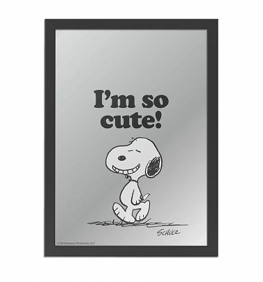 Peanuts Snoopy I'm So Cute Mirror Peanuts Snoopy I'm So Cute Mirror