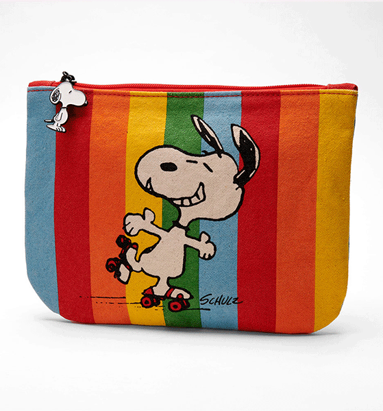 Peanuts Snoopy Let The Good Times Roll Rainbow Pouch Peanuts Snoopy Let The Good Times Roll Rainbow Pouch