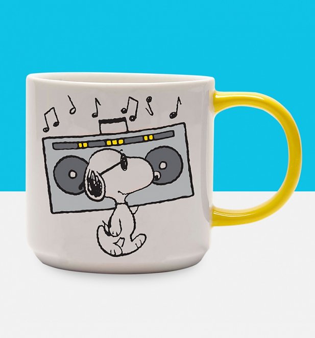 Peanuts Snoopy Music is Life Mug Peanuts Snoopy Music is Life Mug