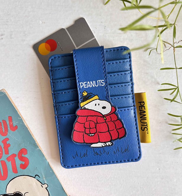 Peanuts Snoopy Puffa Fold Over Card Holder Peanuts Snoopy Puffa Fold Over Card Holder