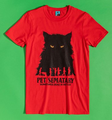 AWAITING APPROVAL PPS SENT 2/7 Pet Sematary Red T-Shirt