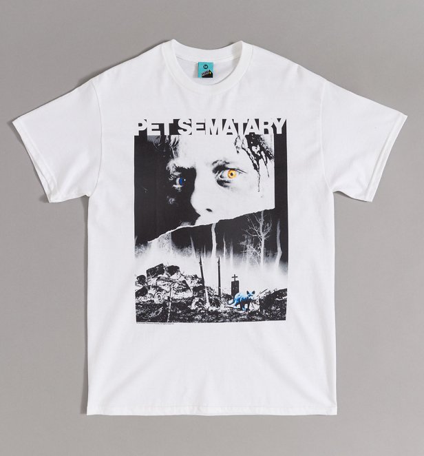 Pet Sematary Vintage Movie Poster White T-Shirt