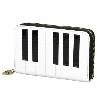 Keyboard Zip Around Purse from Tatty Devine Keyboard Zip Around Purse from Tatty Devine