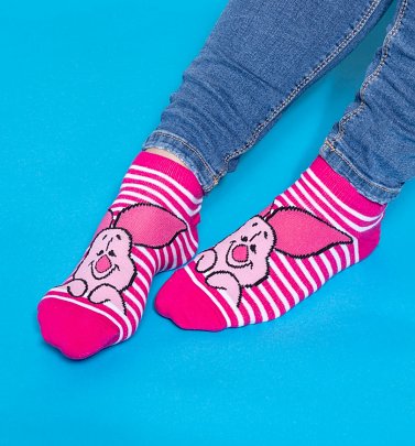 Piglet Winnie The Pooh Disney Trainer Socks Piglet Winnie The Pooh Disney Trainer Socks