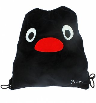 Pingu Face Drawstring Bag Pingu Face Drawstring Bag