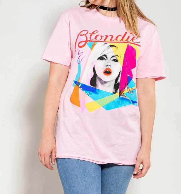 Pink Blondie Ahoy 80s T-Shirt from Amplified Pink Blondie Ahoy 80s T-Shirt from Amplified