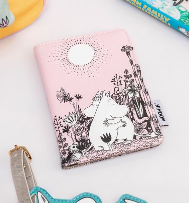 Pink Moomin Love Passport Holder Pink Moomin Love Passport Holder