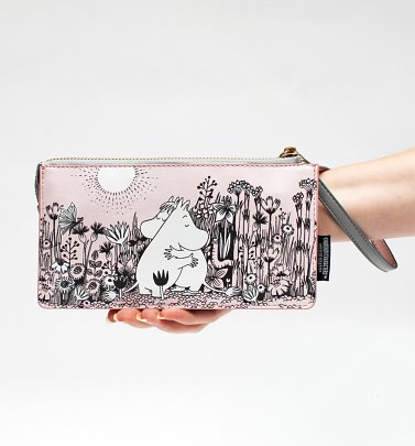 Pink Moomin Love Wristlet Wallet from House of Disaster
