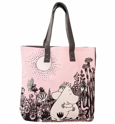 Pink Moomins Love Shopping Bag from Disaster Designs Pink Moomins Love Shopping Bag from Disaster Designs