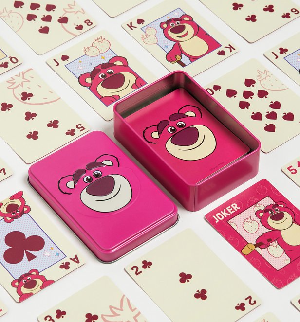 Pixar Toy Story Lotso Playing Cards In A Tin
