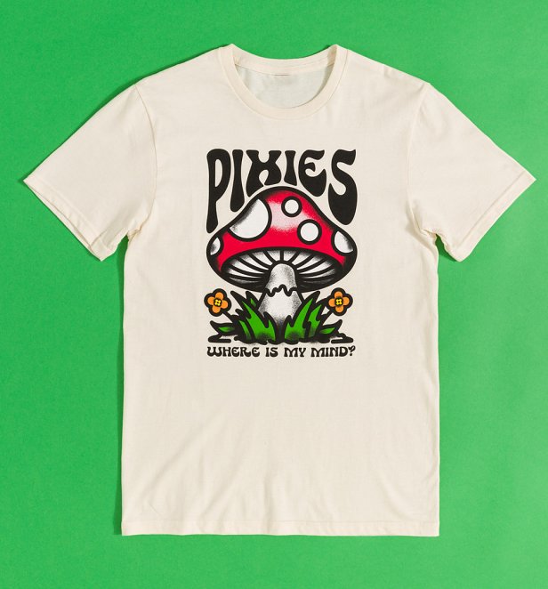 Pixies Where Is My Mind Natural T-Shirt
