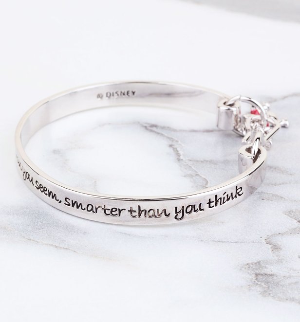 Platinum Plated Braver Than You Believe Winnie The Pooh Bangle