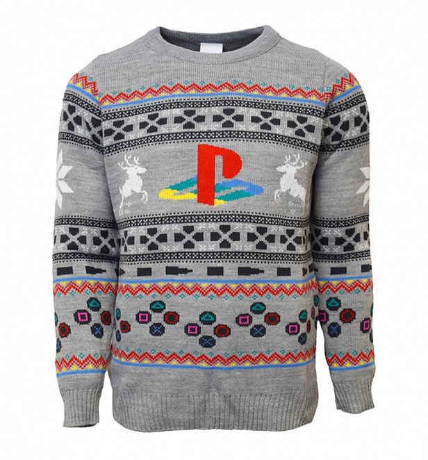 PlayStation: Console Knitted Fairisle Jumper