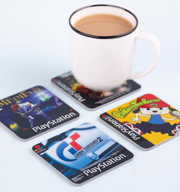 PlayStation Game Set Of 4 Coasters