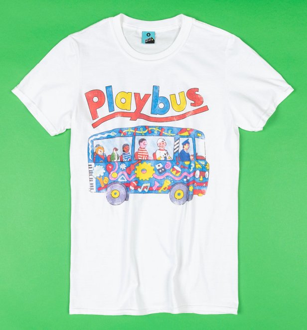 Playbus White T-Shirt