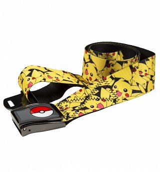 Pokemon Airplane Style Pikachu Belt Pokemon Airplane Style Pikachu Belt
