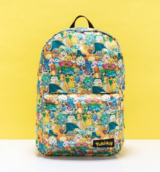 Pokemon Characters All Over Print Backpack Pokemon Characters All Over Print Backpack