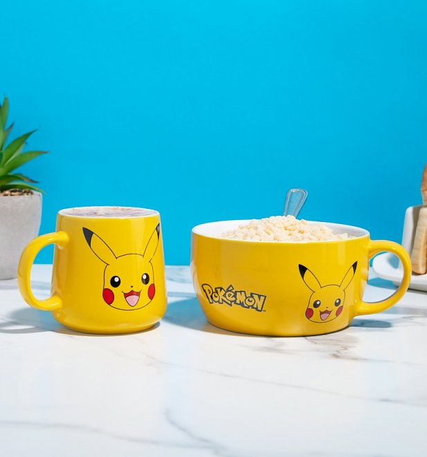 Pokemon Pikachu Breakfast Set