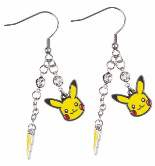 Pokemon Pikachu Drop Earrings Pokemon Pikachu Drop Earrings