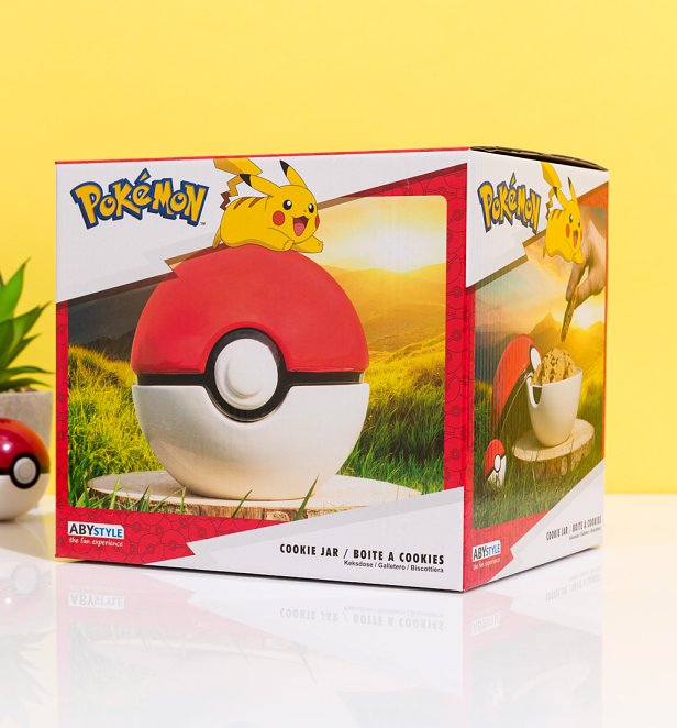 Pokemon Pokeball Cookie Jar