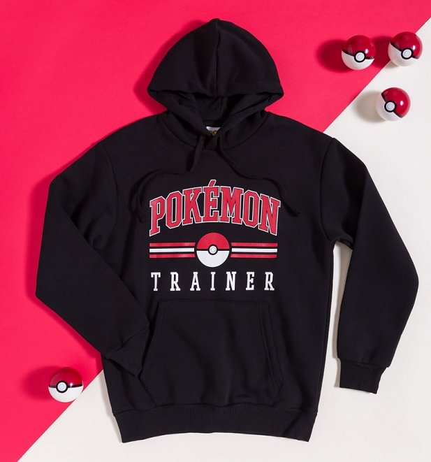 Pokemon Trainer Black Hoodie