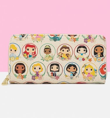 Pop by Loungefly Disney Princess Circles Zip Around Wallet Pop by Loungefly Disney Princess Circles Zip Around Wallet