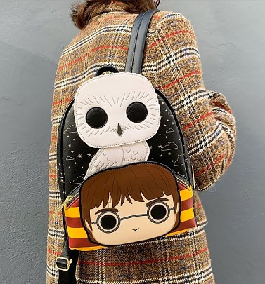 Pop by Loungefly Harry Potter Hedwig Cosplay Mini Backpack Pop by Loungefly Harry Potter Hedwig Cosplay Mini Backpack