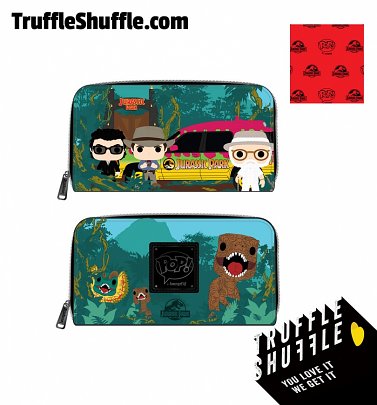 Pop by Loungefly Jurassic Park Gates Zip Around Wallet Pop by Loungefly Jurassic Park Gates Zip Around Wallet