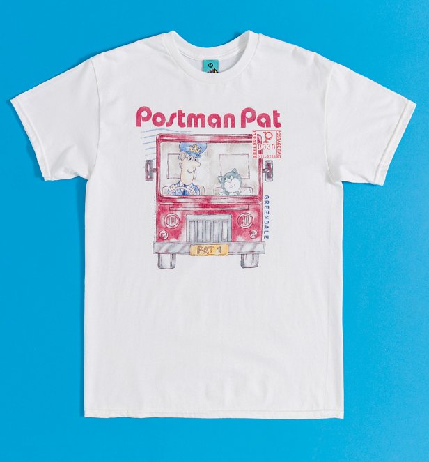 Postman Pat And Jess White T-Shirt