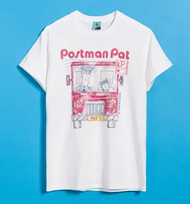 Postman Pat And Jess White T-Shirt
