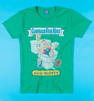 Potty Scotty Garbage Pail Kids T-Shirt Potty Scotty Garbage Pail Kids T-Shirt