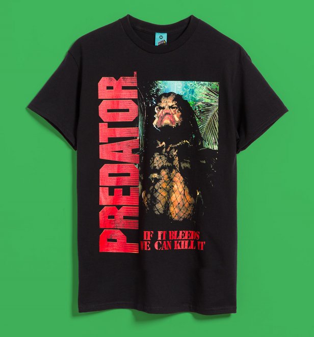 Predator If It Bleeds Black T-Shirt Predator If It Bleeds Black T-Shirt
