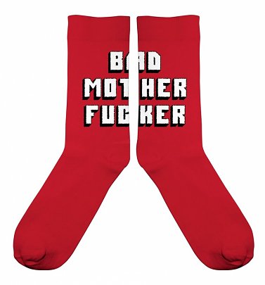 Pulp Fiction Bad Mother F****r Organic Cotton Socks from Dedicated Pulp Fiction Bad Mother F****r Organic Cotton Socks from Dedicated