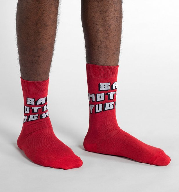 Pulp Fiction Bad Mother F****r Organic Cotton Socks from Dedicated