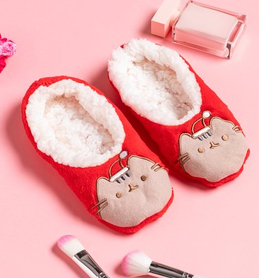 Pusheen Christmas Slipper Socks Pusheen Christmas Slipper Socks
