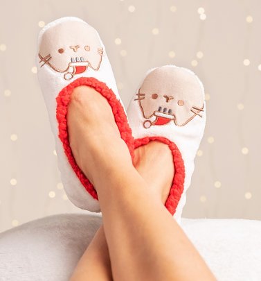 Pusheen Christmas Slipper Socks Pusheen Christmas Slipper Socks