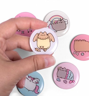 Pusheen Circular Fridge Magnets Pusheen Circular Fridge Magnets
