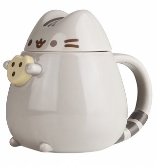 Pusheen Cookie 3D Mug With Lid Pusheen Cookie 3D Mug With Lid