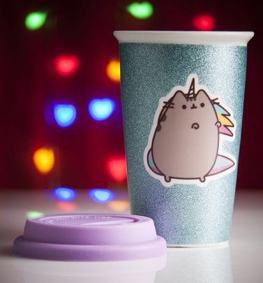 Pusheen Glitter Unicorn Ceramic Travel Mug Pusheen Glitter Unicorn Ceramic Travel Mug