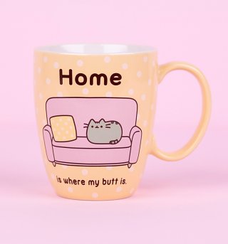 Pusheen Home Is Where My Butt Is Mug Pusheen Home Is Where My Butt Is Mug