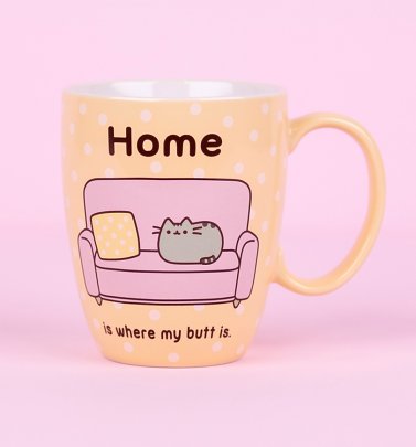 Pusheen Home Is Where My Butt Is Mug Pusheen Home Is Where My Butt Is Mug