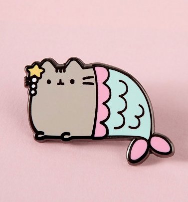 Pusheen Mermaid Enamel Pin from Punky Pins Pusheen Mermaid Enamel Pin from Punky Pins