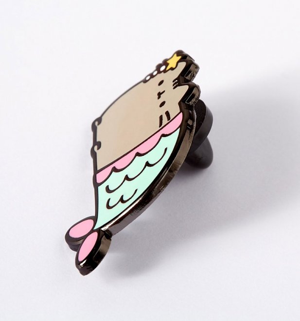 Pusheen Mermaid Enamel Pin from Punky Pins